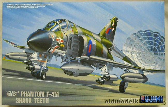 Fujimi 1/72 British Phantom F-4M - RAF No. 41 Sqn / No. 54 Sqn / No. 6 Sqn RAF Coningsby / No. 228 OCU RAF Coningsby, H-20 plastic model kit